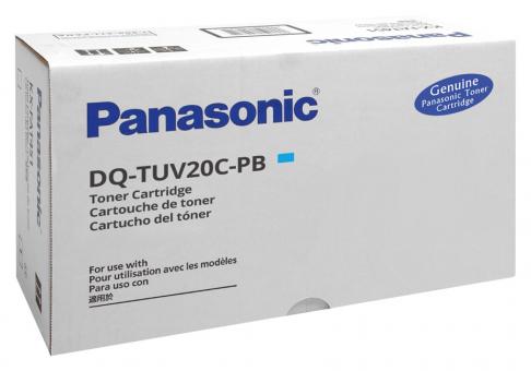 Original Panasonic Toner DQ-TUV20C-PB Cyan 