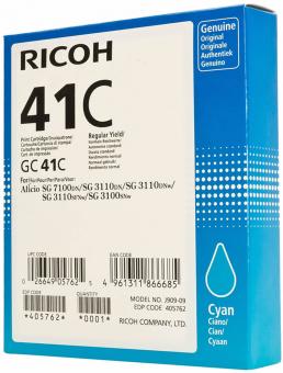 Original Ricoh Patronen GC 41C 405762 Cyan 