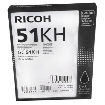 Original Ricoh Patronen GC-51 KH / 405862 Schwarz 