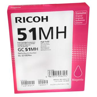 Original Ricoh Patronen GC-51 MH / 405864 Magenta 