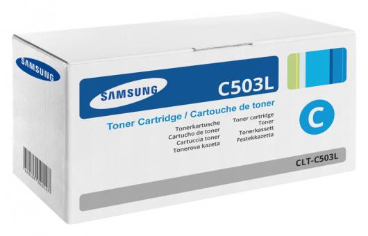 Original Samsung Toner CLT-C503L Cyan 