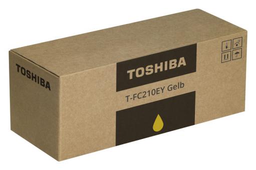 Original Toshiba Toner T-FC210EY 6AJ00000168 Gelb 