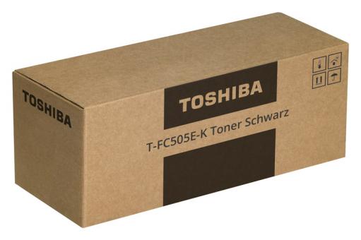 Original Toshiba Toner T-FC505E-K / 6AJ00000139 Schwarz 