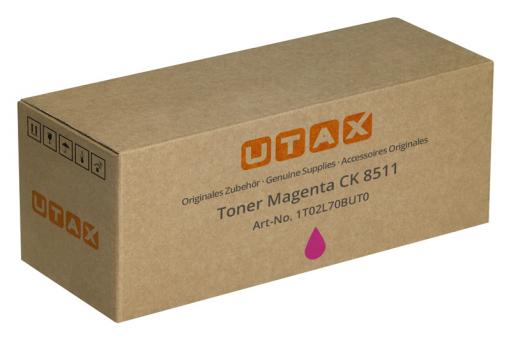 Original UTAX Toner CK-8511 M / 1T02L70BUT0 Magenta 
