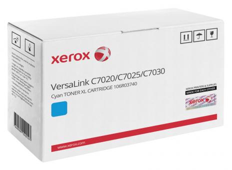 Original Xerox Toner 106R03740 XL Cyan 