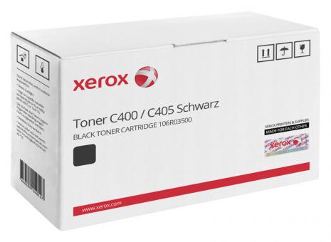 Original Xerox Toner C400 / C405 106R03500 Schwarz 