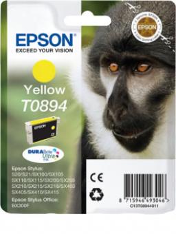 Original Epson Patronen T0894 Gelb 